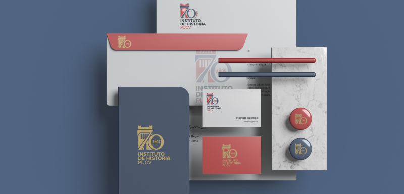 Lanzan logo conmemorativo por el 70° aniversario del Instituto de Historia PUCV