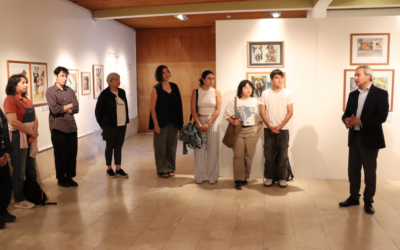 Estudiantes PUCV median en exposición del Museo Baburizza