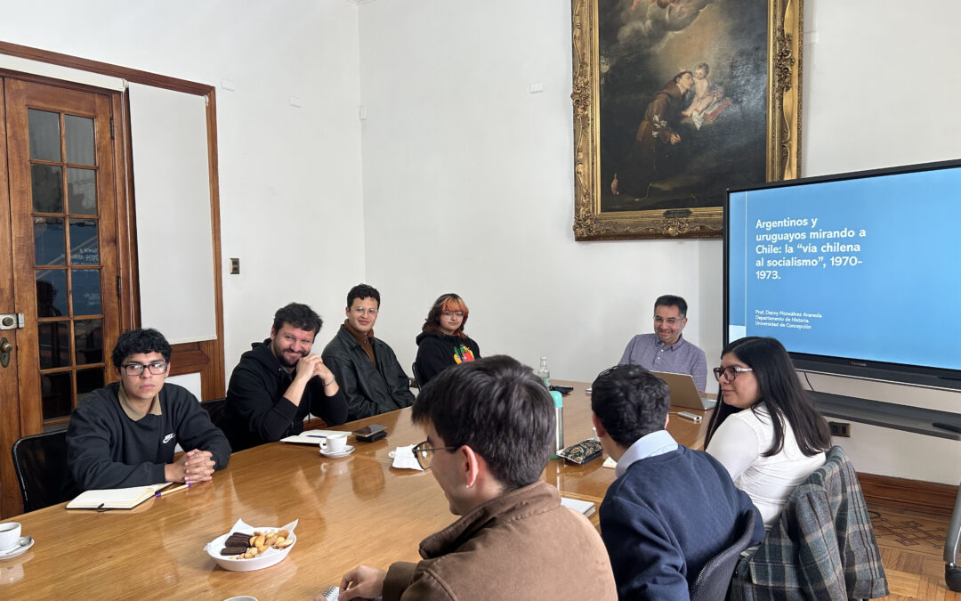 Cuarta sesión de la Cátedra Eduardo Cavieres contó con la participación del Dr. Danny Monsálvez Araneda