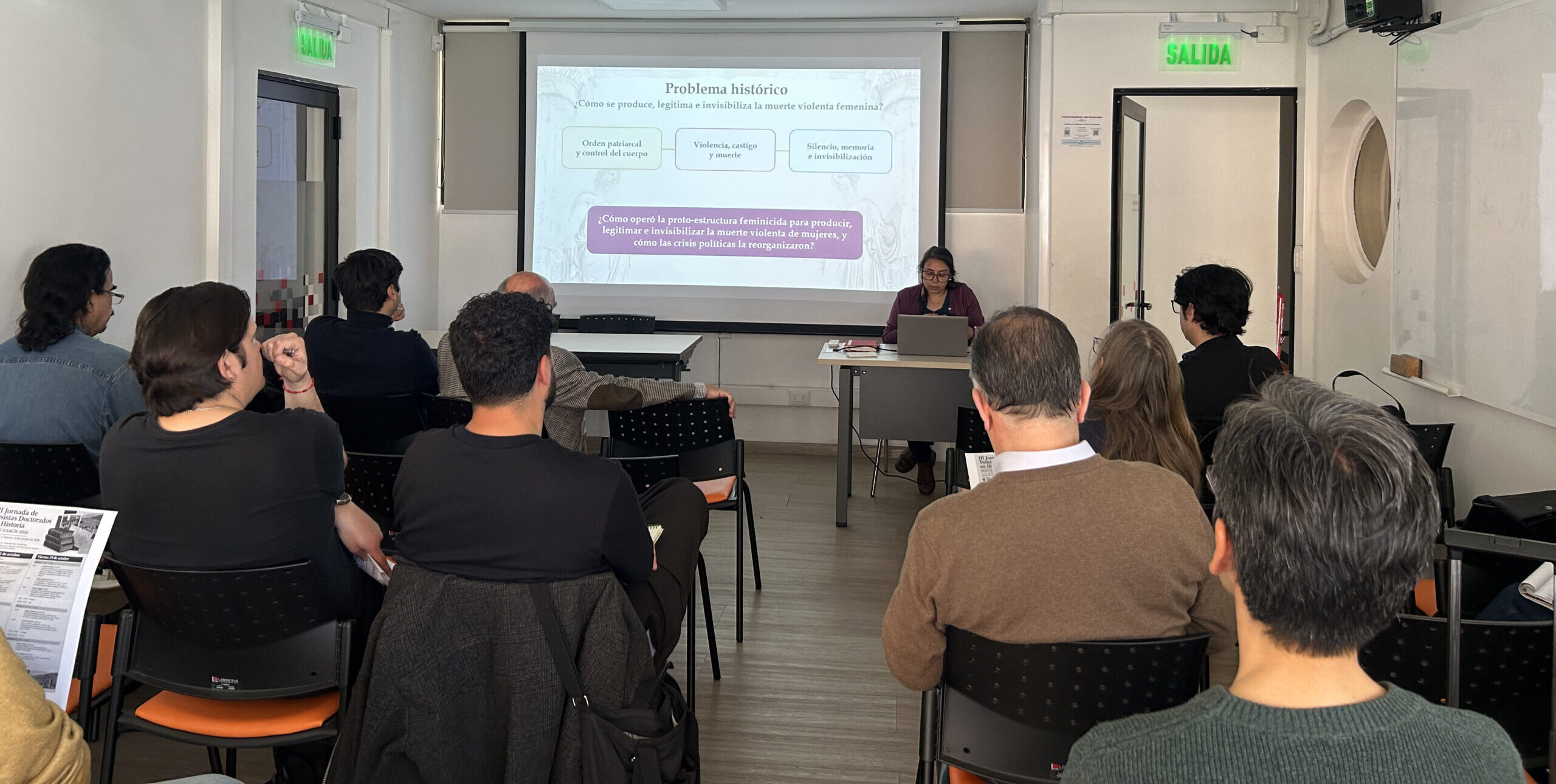 Doctorandos de la PUCV y USACH participaron en la III Jornada de Tesistas en Historia